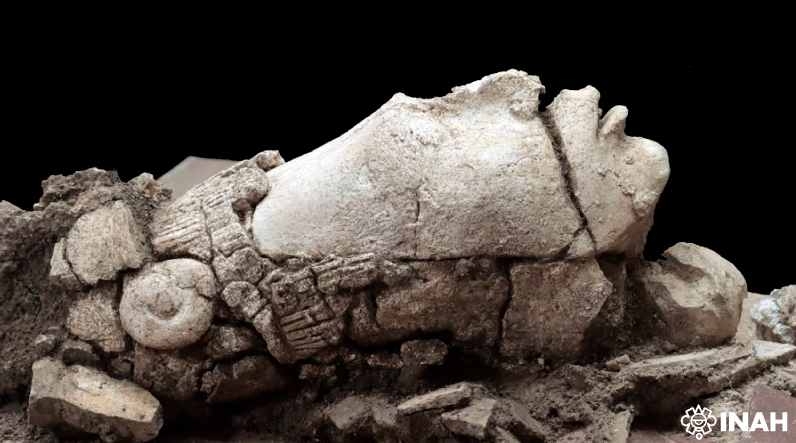 Scoperta a Palenque una scultura Maya del dio del mais